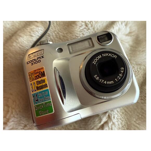 Nikon Coolpix 31003x zoom quick time movie-‎TESTED